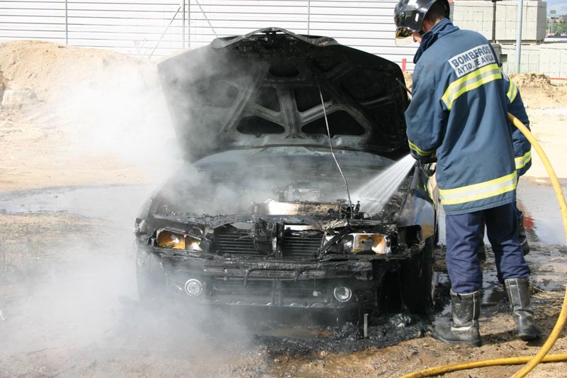 Es que no funciona la calefacción: la imprudencia que hizo arder su coche