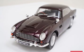 Aston Martin DB 5 escala 1:18l Magueta